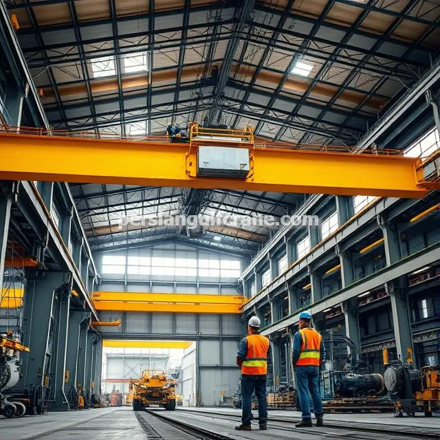 ساخت جرثقیل سقفی سوله های بزرگ در تهران