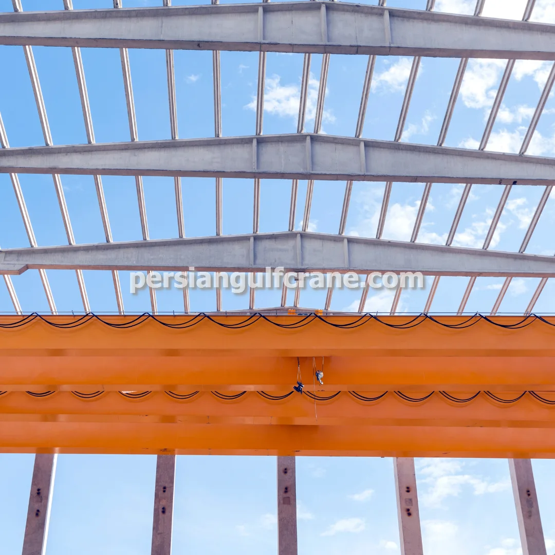 ساخت جرثقیل سقفی با ظرفیت بالا در ایران