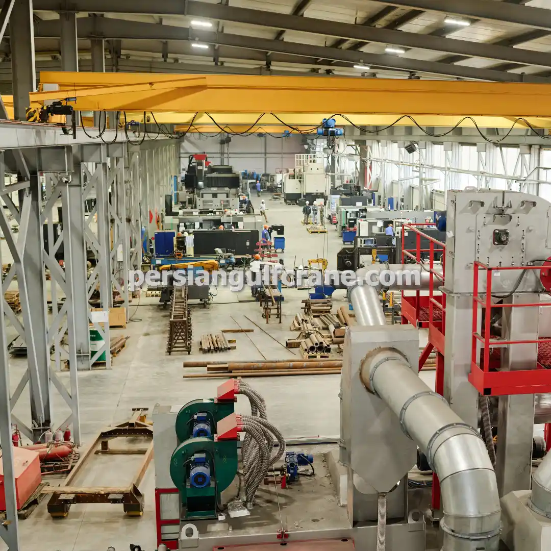 ساخت جرثقیل سقفی کارگاهی در تهران